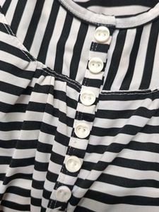 Striped Henley T-Shirt