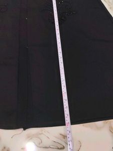 Elegant Black Embellished Gown