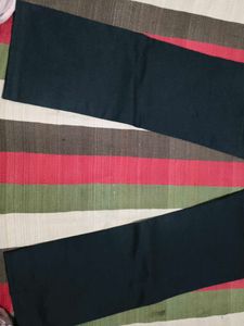Black formal pants