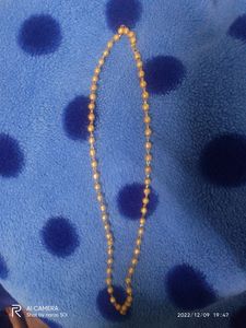 Golden Long Chain And Ring