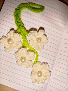 Handmade Crochet Flower Charm