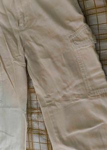 Cream Cargo Pants jeans