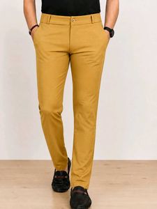 Men's Mustard Chinos