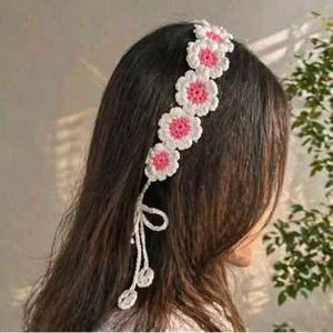 ✨Handmade Crochet Daisy Headband 🌸chose your favo