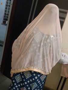 Beautiful Peach Dupatta with Embellishmentsof 1