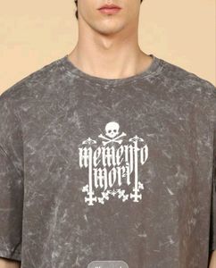 Shein Men Drop Shoulder Typographic Back Print Cre