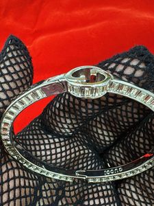 Exquisite Baguette Diamond Bangle Bracelet