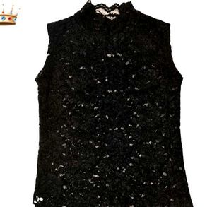 Very Beautiful Silm Top Skinny Sleeveless Laces