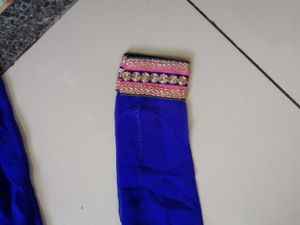Royal Blue Anarkali Gown