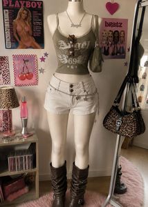 Aeropastle Denim Shorts