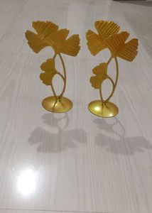 Elegant Gold Leaf Decor Set