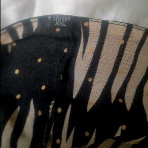 Chic Black Peter Pan Collar tunic top