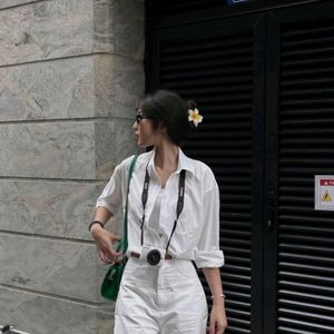 Classic White korean Shirt