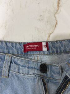Ripped Denim Shorts