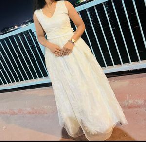 Elegant White Maxi Dress