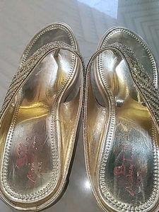 Sparkling Rhinestone Embellished Flats