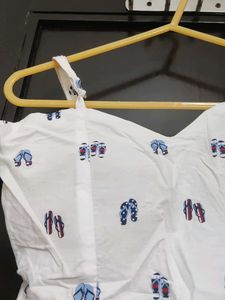 Cotton Top With inbuilt pads &amp; zip
