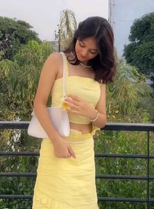 Butter Yellow Co-ord Set