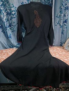 👗 Black  with Paisley Print