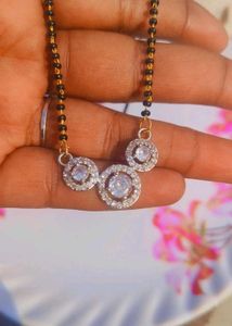 American Diamond Mangalsutra For Women