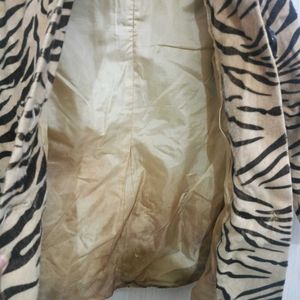 Animal Print Coat