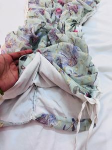 Floral Ruched Bodycon Dress