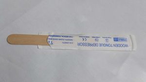 Wooden Sterile Tongue Dipreser