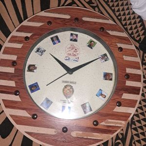 Vintage Cricket Themed Wall Clock