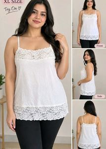 Lace Trim Cami Top
