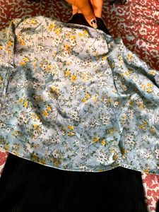 A floral printed beautiful multicoloured top