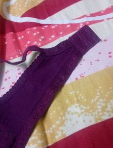 🌼Comfortable Purple Lace Bra Set