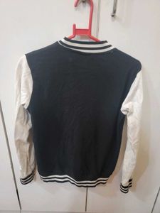 Varsity Style Bomber Jacket