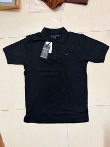 Tommy Hilfiger Black Polo TShirt