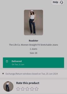 Roadster Straight Fit Jeans