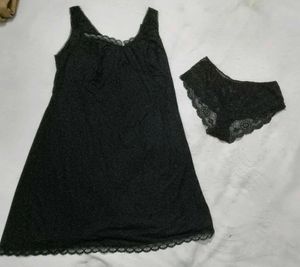 Very Sexy And Beautiful  H&amp;MSatin Ighty With Penty