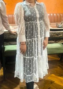 Polka Dot Sheer dress