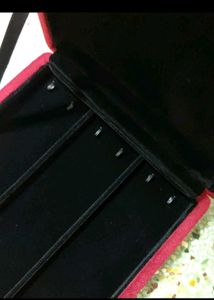 Elegant Maroon Jewellery Box.