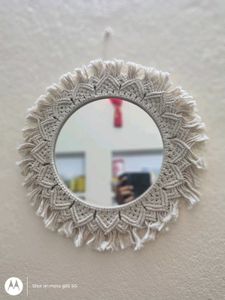 Macrame Wall Mirror