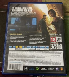 The Last Of Us Remastered PS4 CD