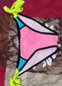 Vibrant Color Block Bikini Bottom 5