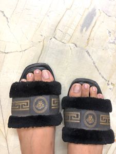 Luxurious Furry Slides (Cushioned)