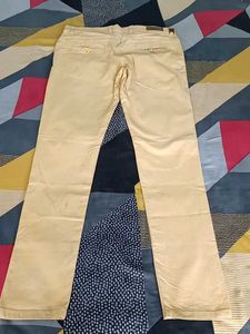Men's Yellow Chinos