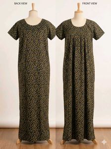 Comfortable Printed Maxi Dress