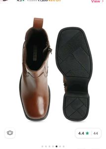 Chunky Heel Platform Boots