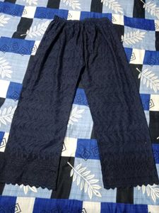 Nevy blue cotton pahadi kurta set