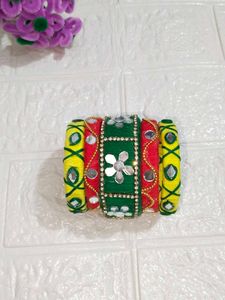 Colorful Handmade Bangles| Navratri special bangle