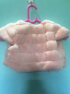 Baby Girl's Pink Faux Fur Vest