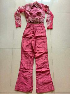 Dusky Rose Embellished Co-ord Set 💗