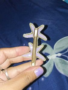 Sparkling Starfish Hair Clips