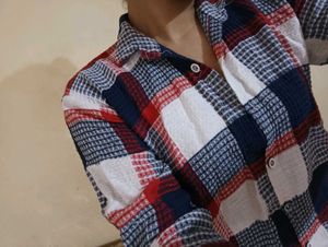 Long Sleeve Button-Up Shirt(S) size